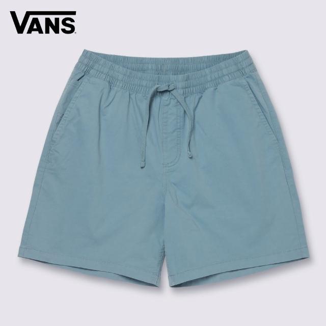 【VANS 官方旗艦】Range Relaxed Elastic 男女款藍色短褲