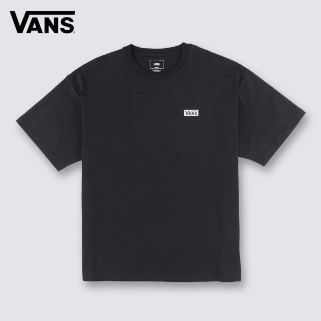 【VANS 官方旗艦】Gradient Logo 男女款黑色短袖T恤