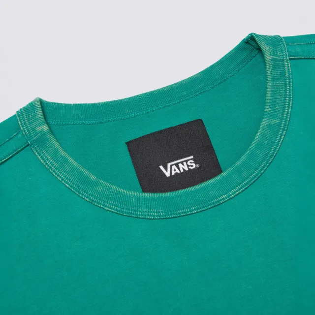 【VANS】官方旗艦 Tokyo Design Collective Washed Out 綠色短袖T恤