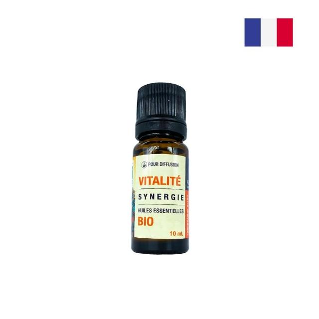 【Borns 博恩詩植萃】活力複方精油 VITALIT☆ SYNERGIE 10ml(提振精神｜清新醒腦｜果香草本能量)