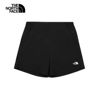 【The North Face 官方旗艦】北面女款黑色DWR防潑水短褲｜8CK4JK3