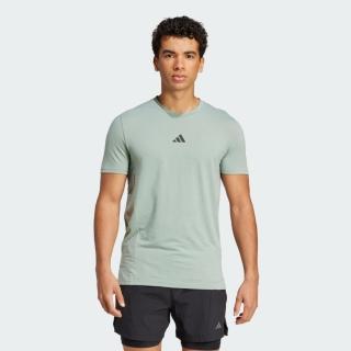【adidas 愛迪達】D4t Tee 男 T恤 運動上衣 休閒短袖 吸濕排汗 綠 亞版(JI5768)