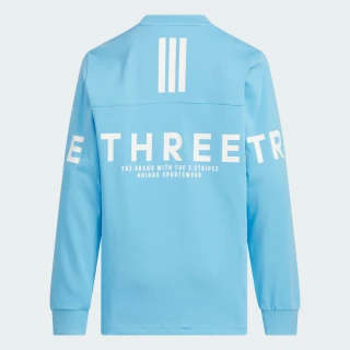 【adidas 愛迪達】長袖上衣 童裝 JM4579