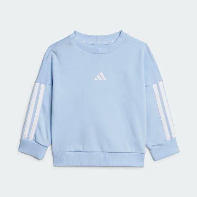 【adidas 愛迪達】ESSENTIALS 運動套裝 嬰幼童裝 JD6483