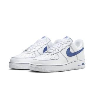 【NIKE 耐吉】休閒鞋 男鞋 運動鞋 AF1 AIR FORCE 1 07 LV8 白藍 HQ2037-100