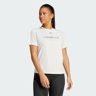 【adidas 愛迪達】短袖上衣 女 運動 快排 W LM G T 白 IS2362