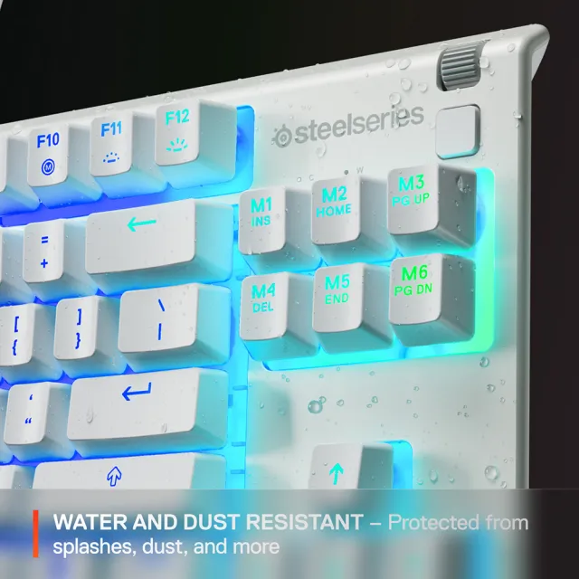 【Steelseries 賽睿】Apex 3 TKL 有線電競鍵盤(電競/鍵盤/TKL/有線/英刻/白色)