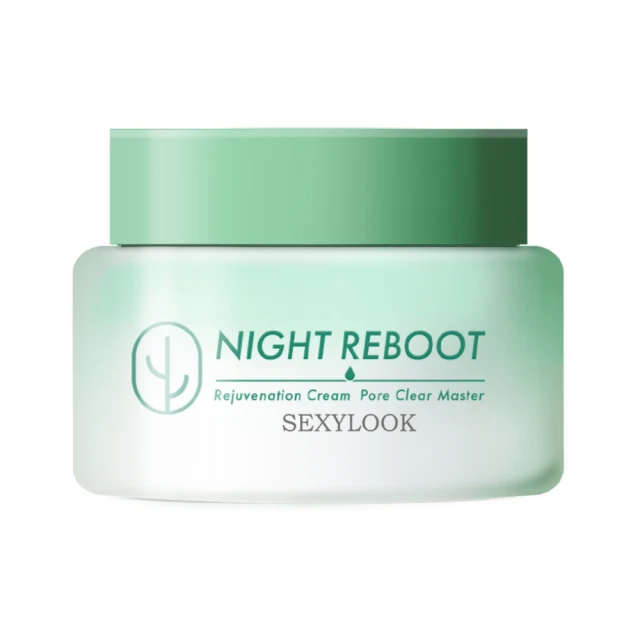 【SEXYLOOK 西西露】仙人掌夜光霜50ml/韓國棉片_仙人掌代謝/CICA保濕/熊果素亮白(任選1_夜光霜/濕敷棉)