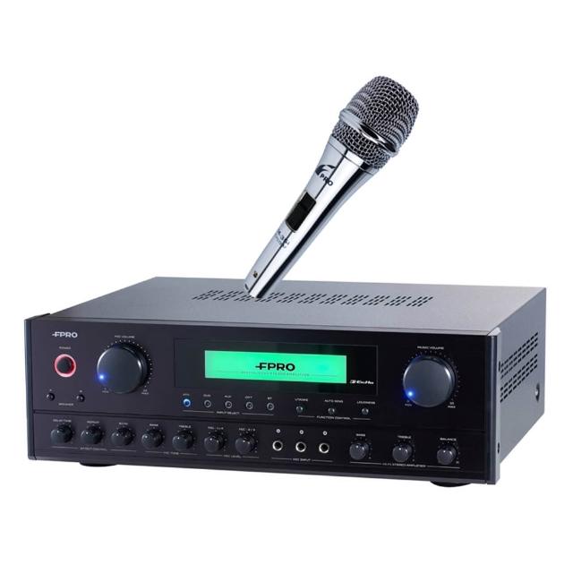 【FPRO】PMA-657 擴大機(綜合擴大機/光纖/藍芽/專業級/卡拉OK/擴大機)
