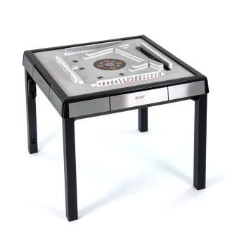【商密特】T650 二代 過山 電動麻將桌 全新二代架構(不鏽鋼系列 餐桌款 金屬銀)