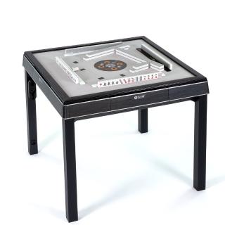 【商密特】T650 二代 過山 電動麻將桌 全新二代架構(絲紋亮面系列 餐桌款 曜石黑)