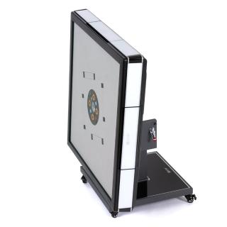 【商密特】T650 二代 過山 電動麻將桌 全新二代架構(玻璃鏡面系列 折疊款 琉璃白)