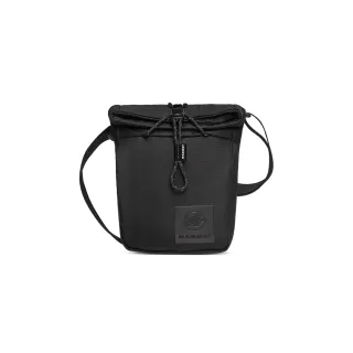 【Mammut 長毛象官方直營】Xeron Pouch RT1 1L 時尚捲邊斜背包 黑色 #2810-00480