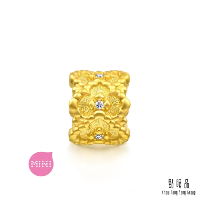 【點睛品】幸運環繞 黃金鑽石串珠