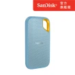 【SanDisk 晟碟】E61 1TB 2.5吋行動固態硬碟(天藍/SDSSDE61-1T00-G25B/讀寫速度高達1050MB/s/1000MB/s)