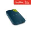 【SanDisk 晟碟】E61 4TB 2.5吋行動固態硬碟(夜幕綠/SDSSDE61-4T00-G25M/讀寫速度高達1050MB/s/1000MB/s)