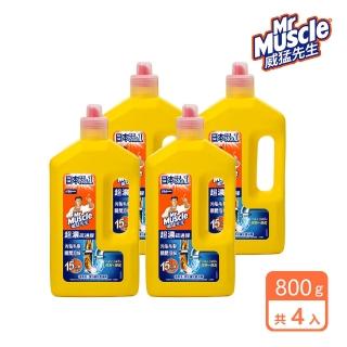 【威猛先生】超濃水管疏通膠800g(日本製四入組*)
