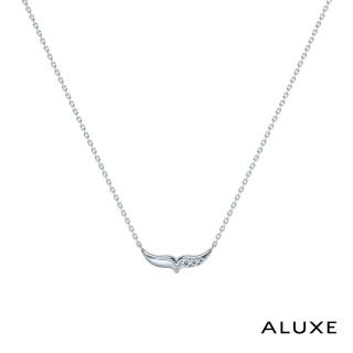 【ALUXE 亞立詩】10K金 鑽石項鍊 魚尾優雅 迪士尼 小美人魚系列 NNDL002