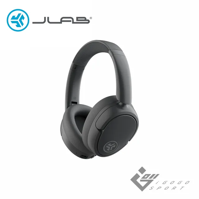 【JLab】Jbuds Lux ANC 降噪耳罩式藍牙耳機(空間音訊 LE Audio 通透模式 音樂共享 Type-C)