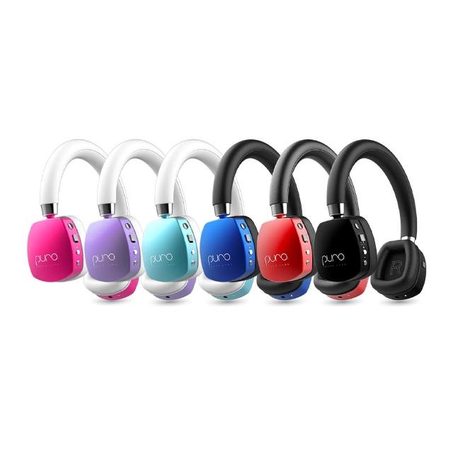 Puro Quiets-Plus 藍芽耳罩式耳機 3.5mm 有線輸入 多色選擇（黑/藍/粉/紫/紅/薄荷藍）通用相容噪音隔絕耳機