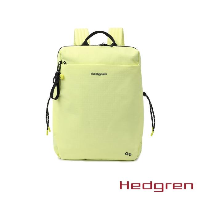 【Hedgren】STRING系列 HSTG03 AKIRA款式 14吋 後背包(夏洛克黃)