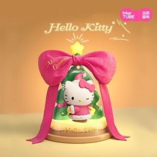 【Beast Kingdom 野獸國】MarTube 馬克圖布 三麗鷗 Hello Kitty 聖誕裝 小夜燈