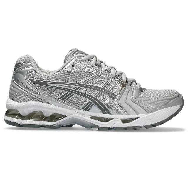 【asics 亞瑟士】GEL-KAYANO 14 女款 男款 休閒 運動鞋 白銀灰(1202A056-021)