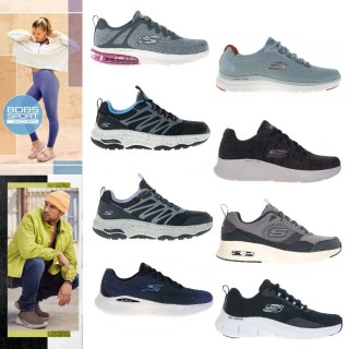 【SKECHERS】男女款 避震緩衝 輕量休閒運動鞋(多款)