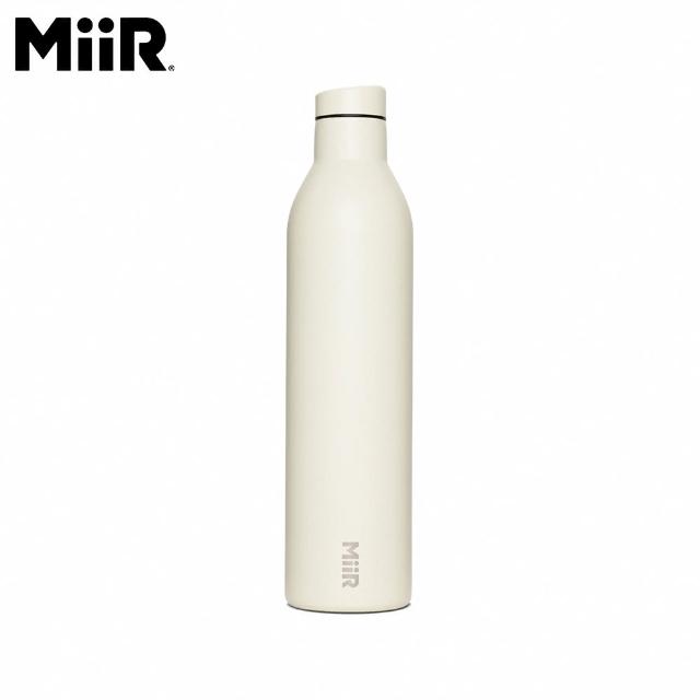 【MiiR】雙層真空 保溫/保冰 酒瓶造型 保溫瓶 750ml / 25oz(砂岩白)