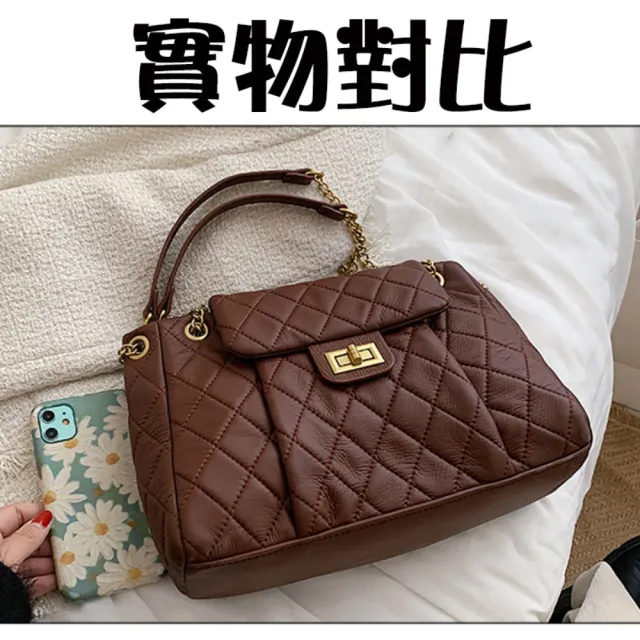 【MoonDy】雙11 包包 鏈條包 小香風包包 軟皮 包包女 大容量包包 通勤包包 腋下包 肩背包 單肩 