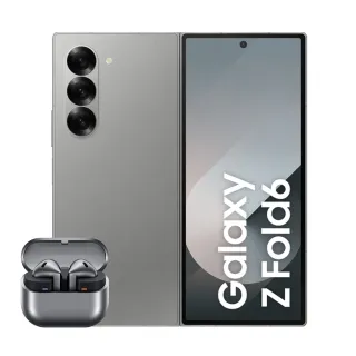 【Samsung 三星】Galaxy Z Fold6 5G 7.6吋(12G/256G/高通驍龍8 Gen3/5000萬鏡頭畫素/AI手機)(Buds3組)