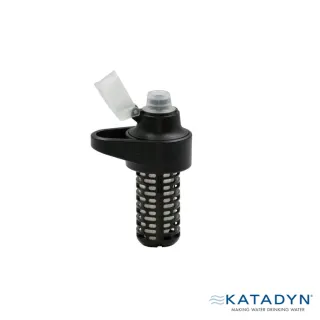 【KATADYN】BeFree AC 個人隨身濾水器加厚款 1.0L 經典黑 Black 8021403(馬布谷戶外)