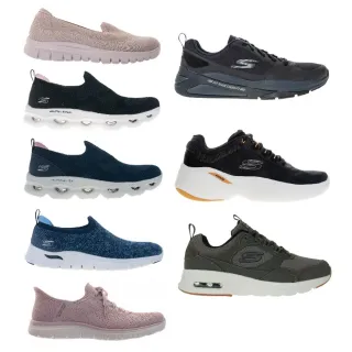 【SKECHERS】男女款 避震緩衝 輕量淑女娃娃休閒運動鞋(多款)
