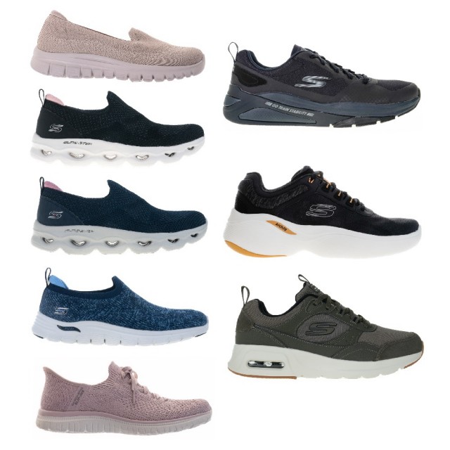【SKECHERS】男女款 避震緩衝 輕量淑女娃娃休閒運動鞋(多款)