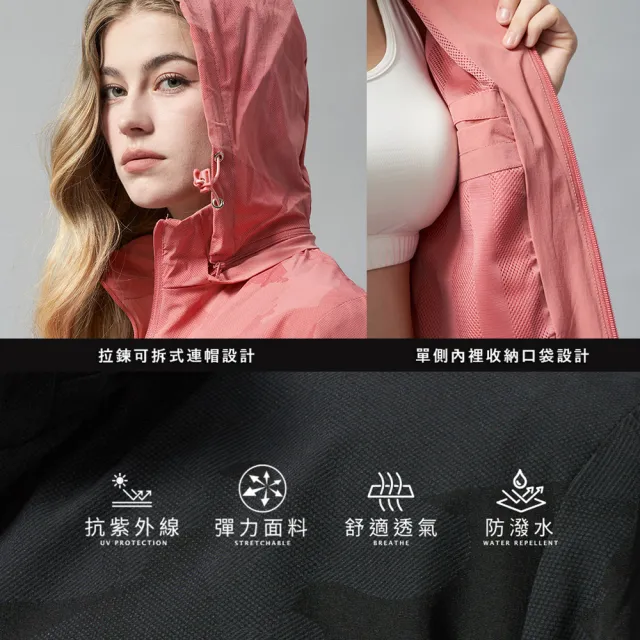 【pierre cardin 皮爾卡登】網路獨家 男女款 輕薄舒適防風防潑水連帽外套(多色任選)