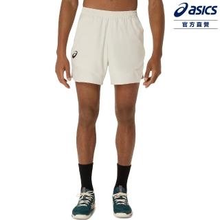 【asics 亞瑟士】7吋平織短褲 男款 ACTIMOTION 法網 海外版 網球下著(2041A333-202)
