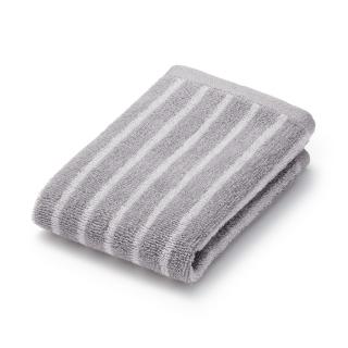 【MUJI 無印良品】棉圈絨雙線織手巾 W34×L35 cm