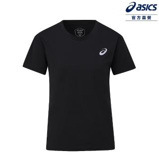 【asics 亞瑟士】短袖上衣 女款 石墨烯 亞洲版 訓練上衣(2032D337-001)