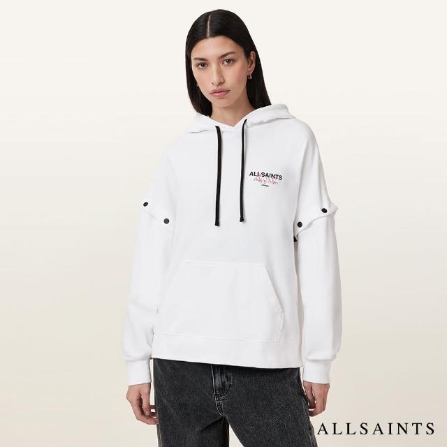 【ALLSAINTS】AMORE AMPHIE 可拆式拼接衛衣 W057JC(舒適版型)