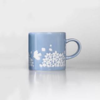 【上作美器】日本製水藍白鴿馬克杯/水杯/茶杯/咖啡杯(300ml、水藍色)