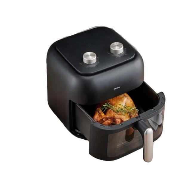 【KINYO】旋鈕式多功能氣炸鍋6.5L(AF-265)