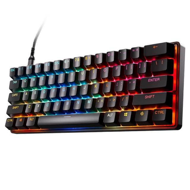 【Steelseries 賽睿】Apex Pro Mini Gen 3有線電競鍵盤(電競/鍵盤/TKL/有線/英刻)