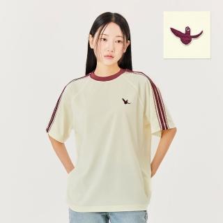 【Mark Gonzales】男女同款 涼感線條設計 TRACK T恤-米白色