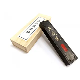 【中華筆莊】魚戲蓮墨條  油煙墨條(一兩油煙)