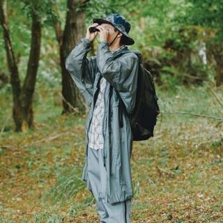 【KIU】日本 史上最輕盈空氣雨衣 男女適用(406-948 積雨灰)