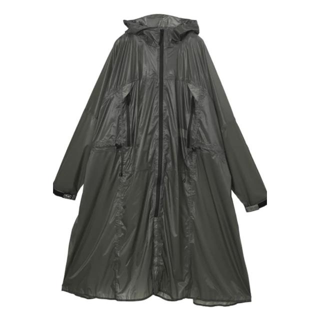 【KIU】日本 史上最輕盈空氣雨衣 男女適用(406-948 積雨灰)