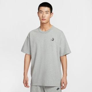 【NIKE 耐吉】短袖上衣 男 寬鬆版型 AS M NSW PREM RETRO TEE GCEL 灰 IH0818-063