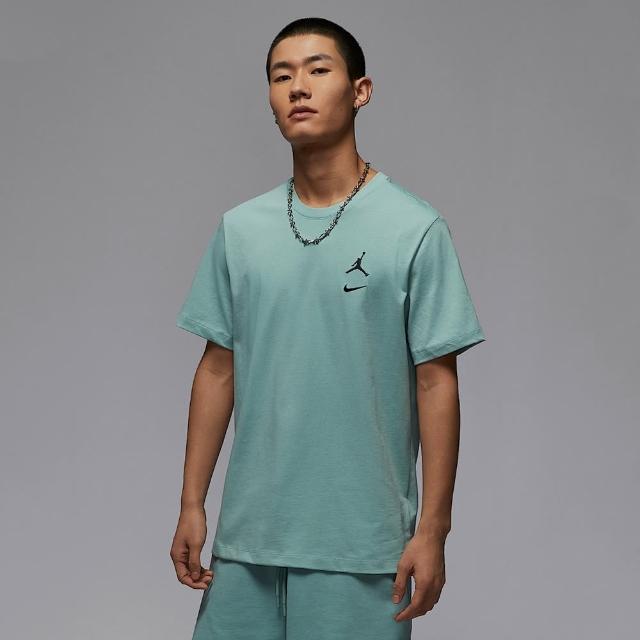 【NIKE 耐吉】短袖上衣 男 AS M J FLT MVP JM HBR SS CREW 湖水綠 IB8915-309