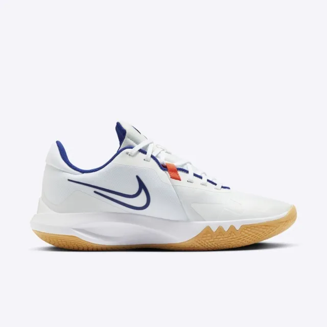 【NIKE 耐吉】Precision VI 男 籃球鞋 運動鞋 膠底 緩震 白 藍(HV1796-141)