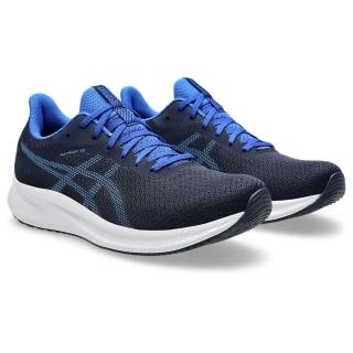【asics 亞瑟士】慢跑鞋 男鞋 運動鞋 緩震 PATRIOT 13 黑藍 1011B485-413